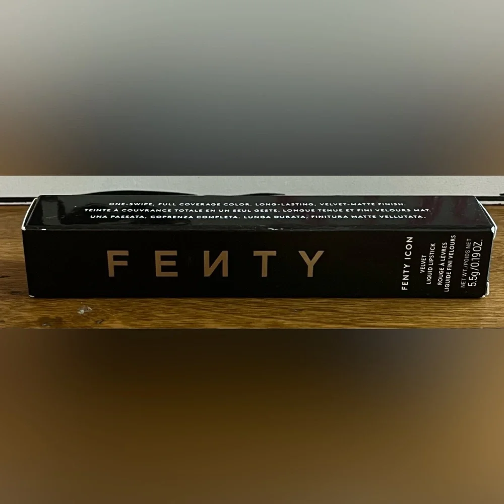 Fenty Beauty Icon Velvet Liquid Lip Color - Noodz & Dudez Full Size New in Box